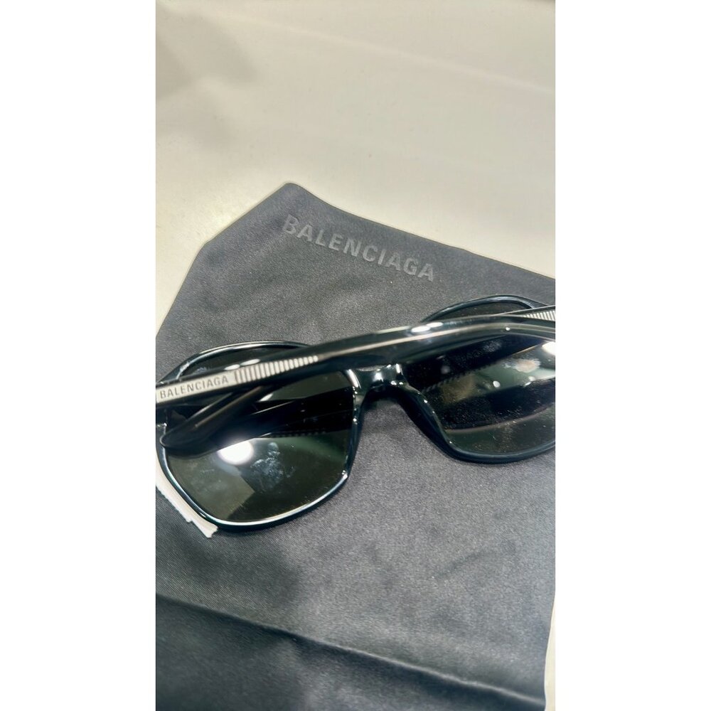Balenciaga 58mm Round Sunglasses Black - Picture 6 of 7